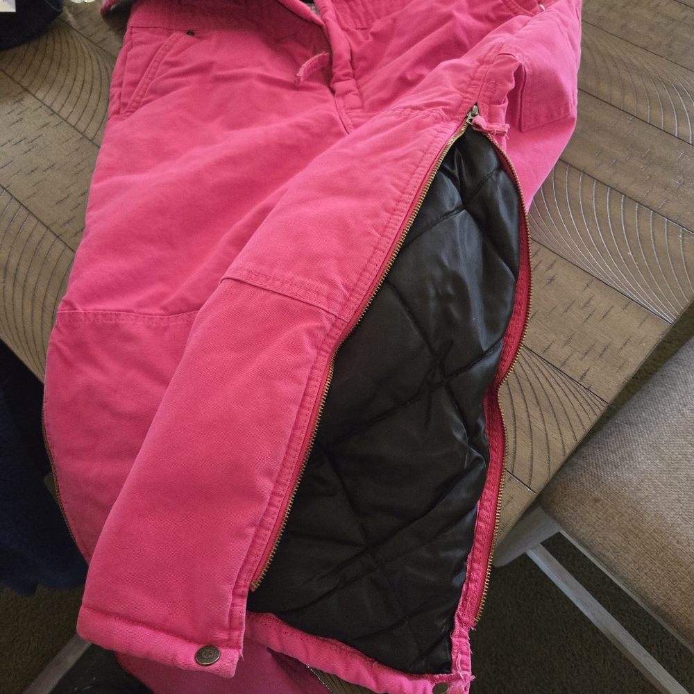 Pink Insulated Overalls - Picture 5 of 5